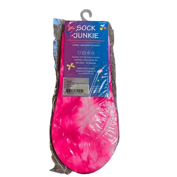 Sock Junkie No Show Tie Dyed Socks - Picture 4 of 4
